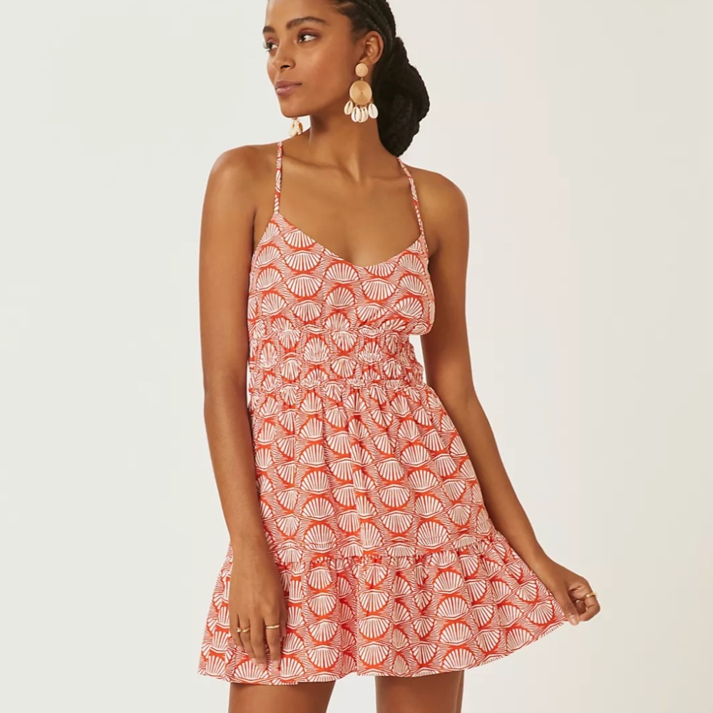 Anthropologie-  The Sleeveless Somerset Mini Dress: Poplin Edition Size: XXS